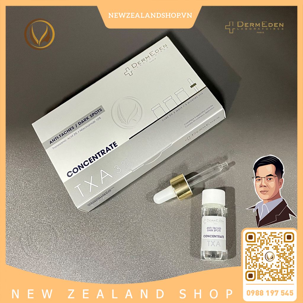 Tinh chất đặc trị nám, tàn nhang DermEden Concentrate Anti-Taches Dark Spots 30ml