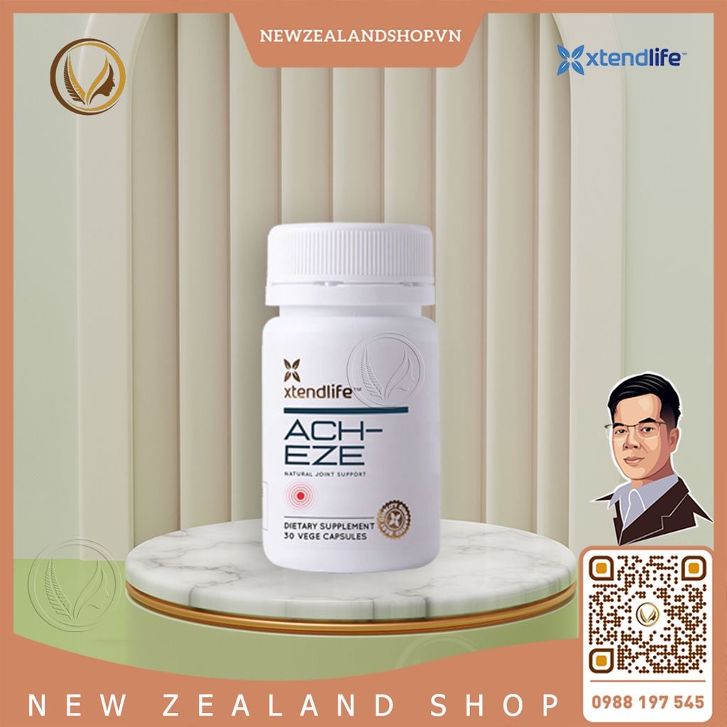 Viên uống giảm đau nhức xương khớp Xtend Life ACH-EZE Natural Joint Support 30 viên