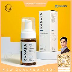 Sữa rửa mặt tạo bọt dành cho nam Xtend Life Kanapa Foaming Facial Cleanser For Men 100ml
