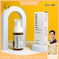 Sữa rửa mặt tạo bọt dành cho nam Xtend Life Kanapa Foaming Facial Cleanser For Men 100ml