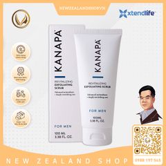 Kem tẩy tế bào chết dành cho nam Xtend Life Kanapa Revitalizing Exfoliating Scrub For Men 100ml