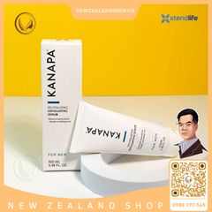 Kem tẩy tế bào chết dành cho nam Xtend Life Kanapa Revitalizing Exfoliating Scrub For Men 100ml