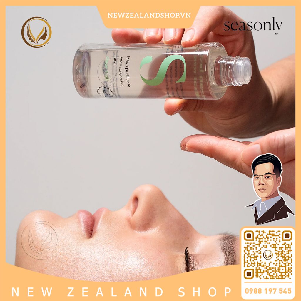 Nước hoa hồng dưỡng ẩm thanh lọc Seasonly Lotion Purifiante (Purifying Lotion) 100ml