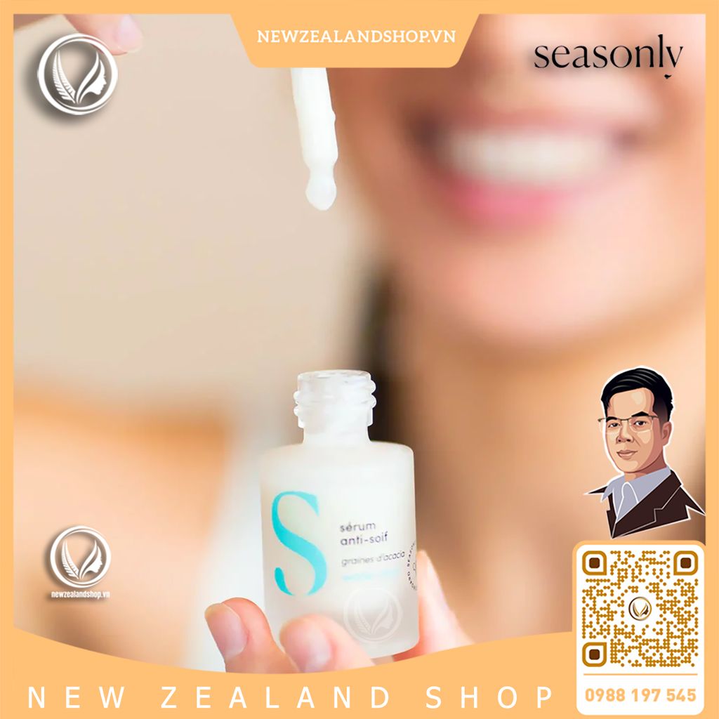 Serum cấp ẩm chống lão hóa Nhập Khẩu Pháp Seasonly Sérum Anti-soif (15ml)