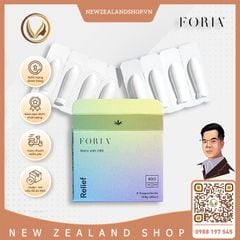 Viên đặt giảm đau kinh nguyệt và vùng chậu FORIA Relief Melts with CBD (8 viên)