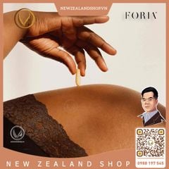 Viên đặt giảm đau kinh nguyệt và vùng chậu FORIA Relief Melts with CBD (8 viên)