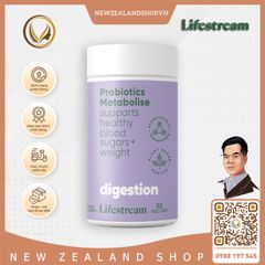 Men vi sinh cho người tiểu đường, thừa cân Lifestream Probiotics Metabolise (60 Viên)