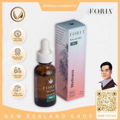 Dầu CBD phổ rộng giảm căng thẳng FORIA Wellness Tonic With CBD 30ml