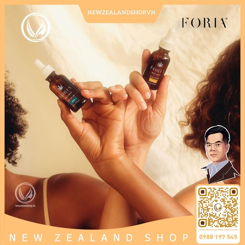 Dầu CBD phổ rộng giảm căng thẳng FORIA Wellness Tonic With CBD 30ml