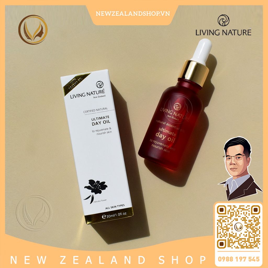 Dầu dưỡng da ban ngày Living Nature Ultimate Day Oil 30ml