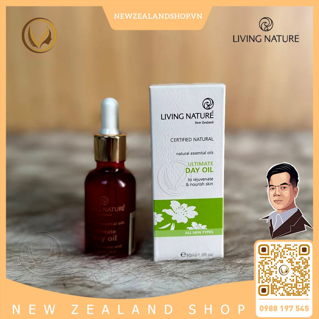 Dầu dưỡng da ban ngày Living Nature Ultimate Day Oil 30ml