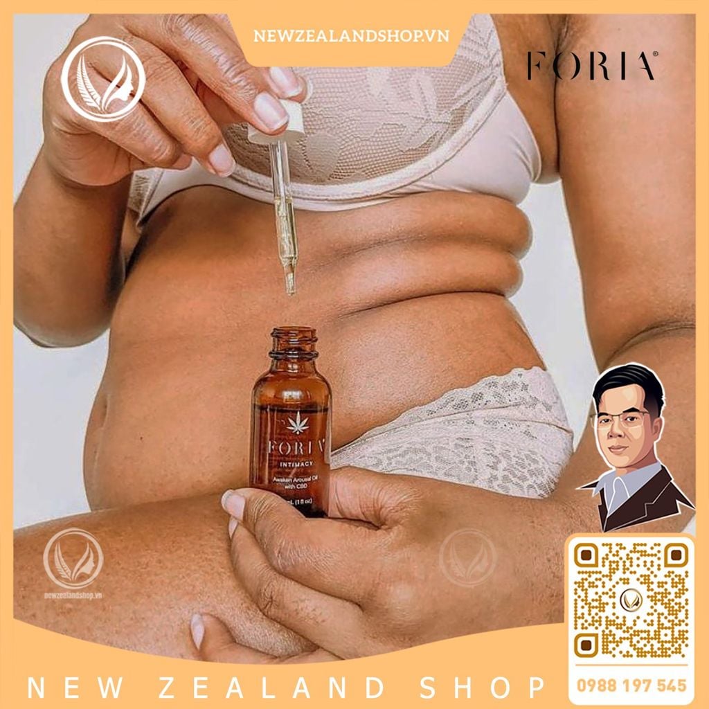Dầu kích thích ham muốn tình dục cho nữ FORIA Awaken Arousal Oil With CBD (30ml)