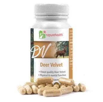 Viên uống nhung hươu bổ thận, tráng dương Nz Pure Health Deer Velvet  30/ 100 viên
