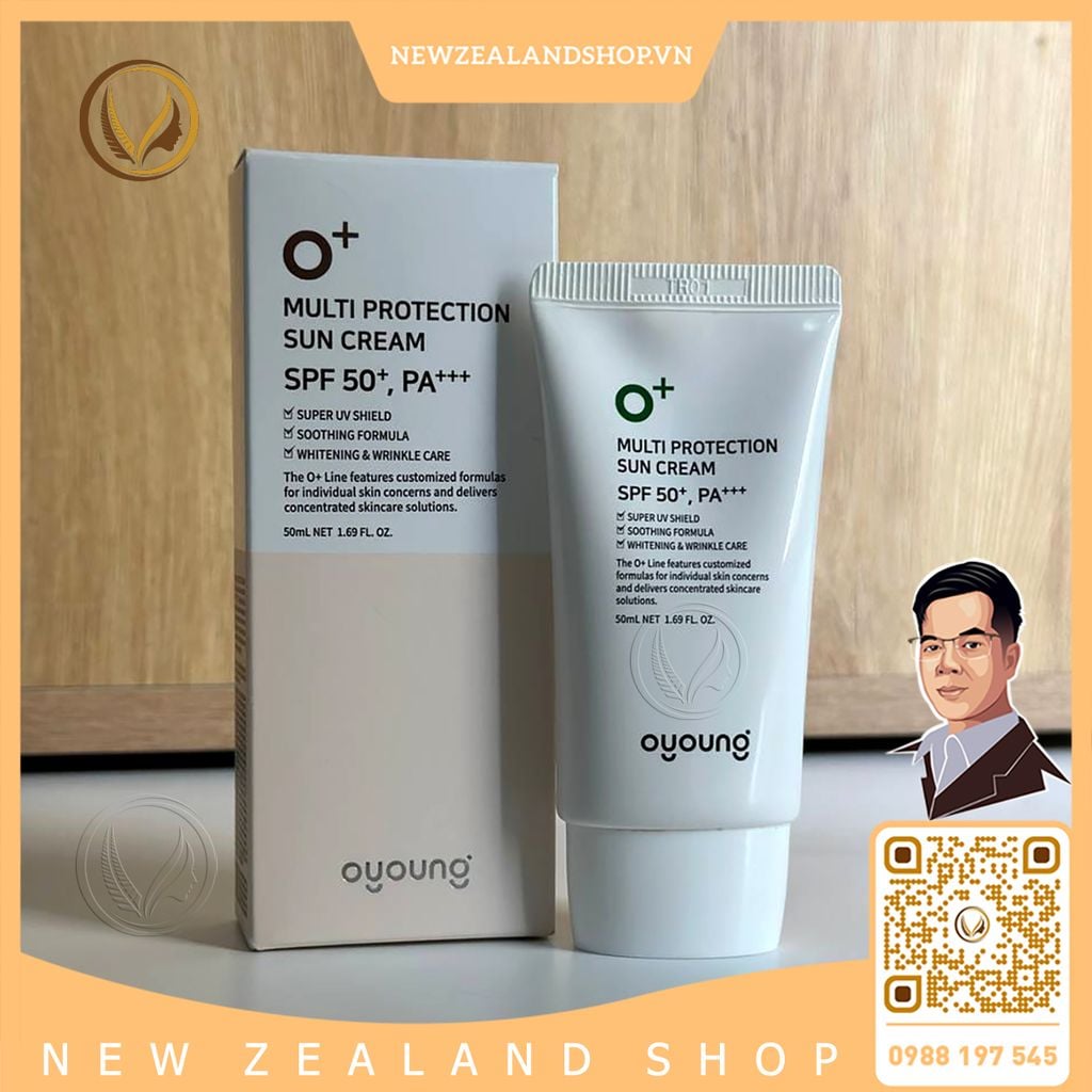 Kem chống nắng bảo vệ da SPF 50+, PA+++ Oyoung Multi Protection Sun Cream 50ml