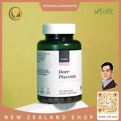 Viên uống nhau thai hươu hỗ trợ sức khỏe và đẹp da VitaFit Deer Placenta 30 viên