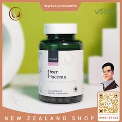 Viên uống nhau thai hươu hỗ trợ sức khỏe và đẹp da VitaFit Deer Placenta 30 viên