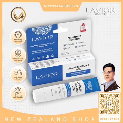 Gel chống loét tiểu đường Lavior D-Care Diabetic Wound Gel 15ml