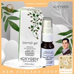 Gel trị mụn mờ thâm, da bị tổn thương OXYGEN Blemish Acne Gel 10ml