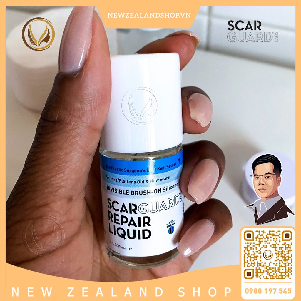 Gel trị sẹo lồi, sẹo phì lâu năm do phẩu thuật Scarguard Repair Liquid 15ml