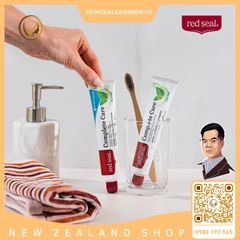 Kem đánh răng thảo dược & khoáng chất Red Seal Complete Care Mild Mint 100g