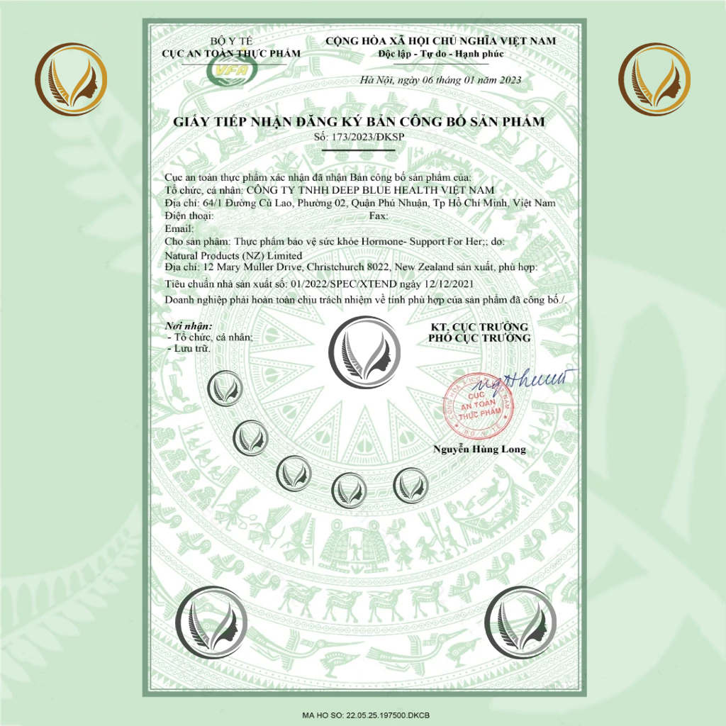 Viên uống tăng nội tiết tố nữ Xtend Life Hormone Support For Her 90 viên