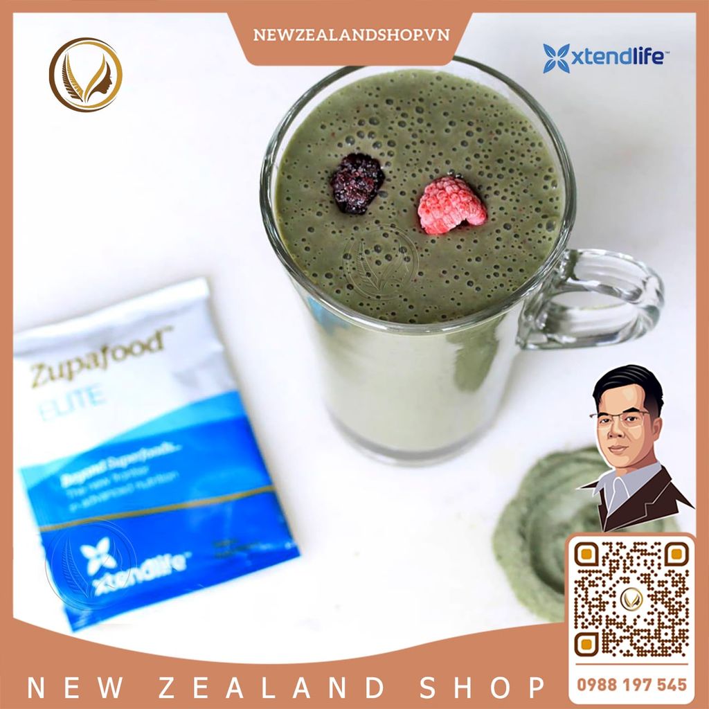 Siêu thực phẩm tăng cường sức khỏe Xtend Life Zupafood ELITE 30 gói