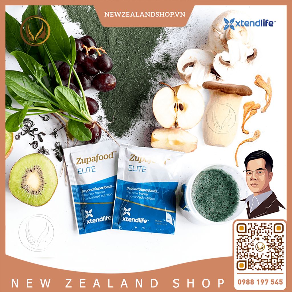 Siêu thực phẩm tăng cường sức khỏe Xtend Life Zupafood ELITE 30 gói