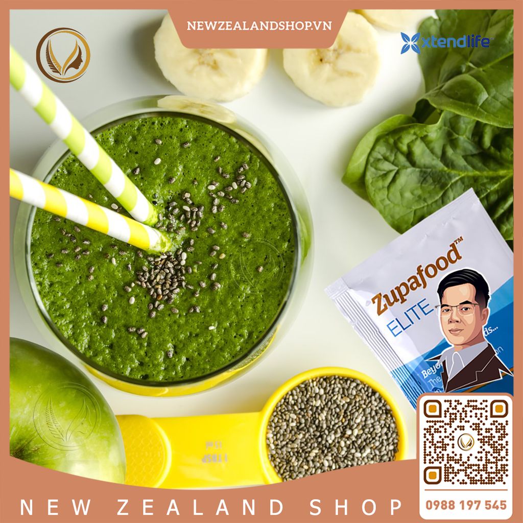 Siêu thực phẩm tăng cường sức khỏe Xtend Life Zupafood ELITE 30 gói