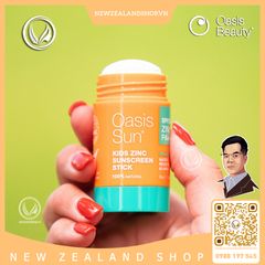 Kem chống nắng SPF 30 PA++ Oasis Beauty Kids Zinc Sunscreen Stick 30g