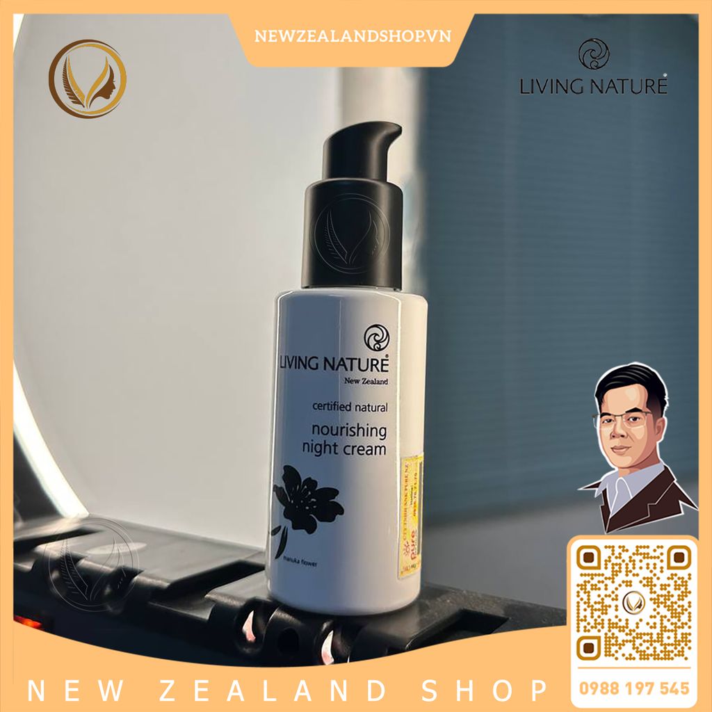 Kem dưỡng da ban đêm Living Nature Nourishing Night Cream 60ml