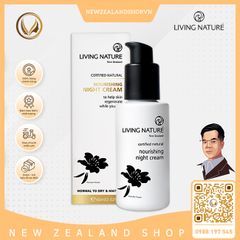 Kem dưỡng da ban đêm Living Nature Nourishing Night Cream 60ml