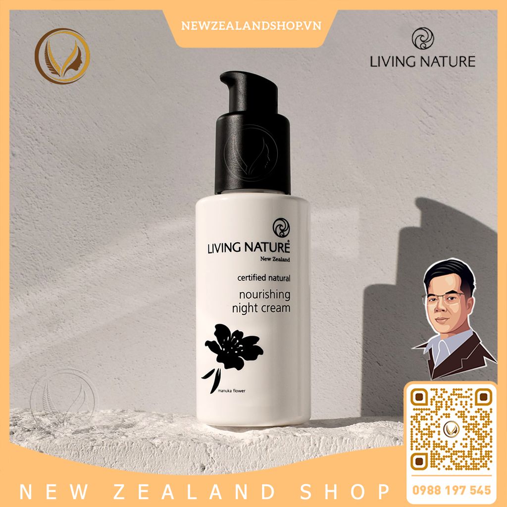 Kem dưỡng da ban đêm Living Nature Nourishing Night Cream 60ml