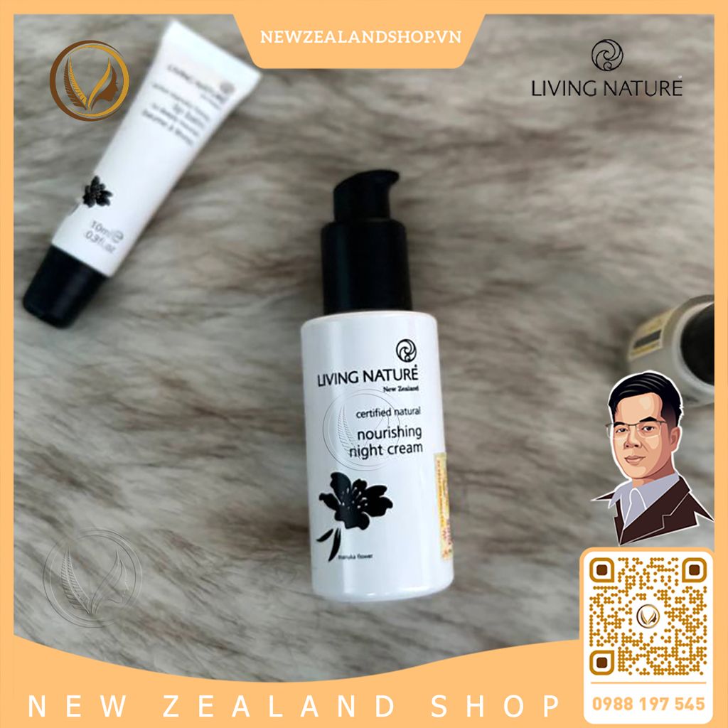 Kem dưỡng da ban đêm Living Nature Nourishing Night Cream 60ml