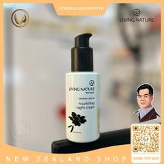 Kem dưỡng da ban đêm Living Nature Nourishing Night Cream 60ml