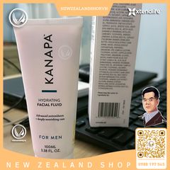 Kem dưỡng ẩm làm sáng da cho nam Xtend Life Kanapa Hydrating Facial Fluid For Men (100ml)