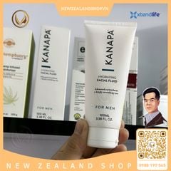 Kem dưỡng da sáng mịn cho nam Xtend Life Kanapa Hydrating Facial Fluid For Men 100ml