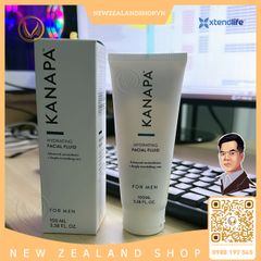 Kem dưỡng da sáng mịn cho nam Xtend Life Kanapa Hydrating Facial Fluid For Men 100ml