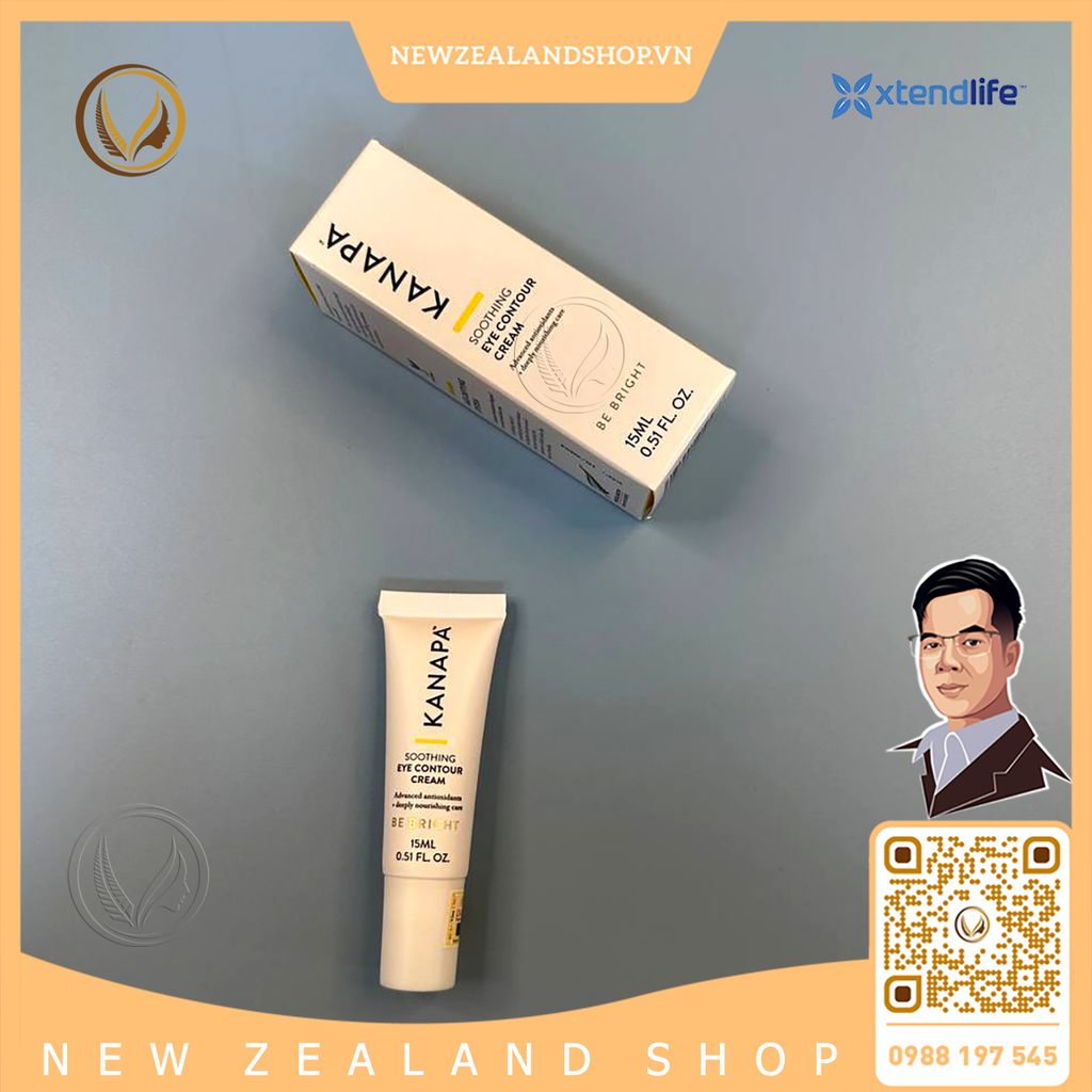 Kem dưỡng da vùng mắt Xtend Life Kanapa Soothing Eye Contour Cream 15ml