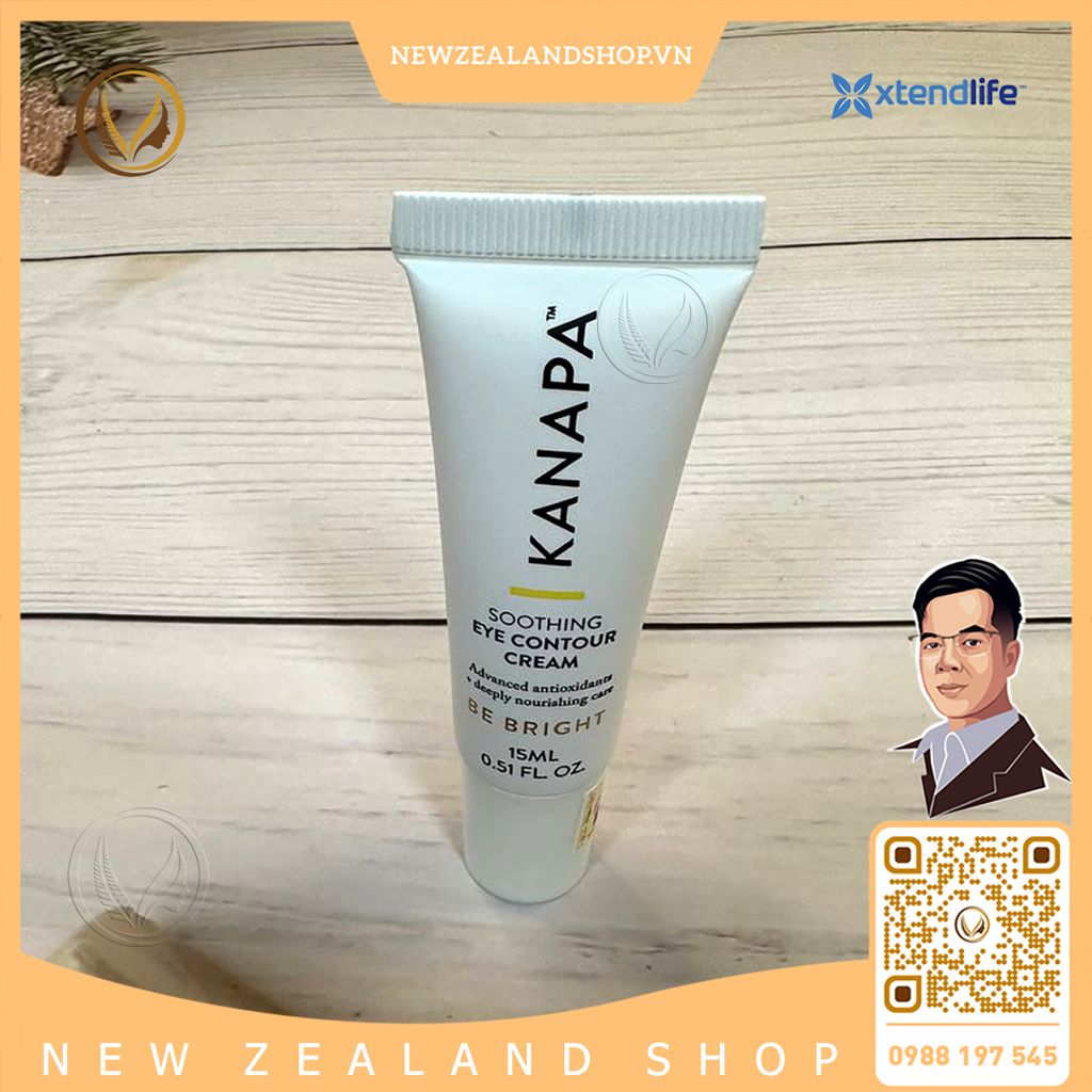 Kem dưỡng da vùng mắt Xtend Life Kanapa Soothing Eye Contour Cream 15ml
