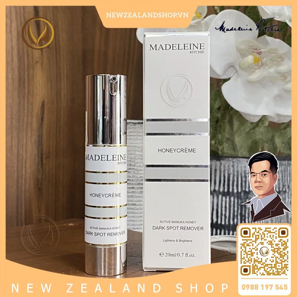 Kem trị nám, tàn nhang, loạn sắc tố da Madeleine Ritchie Dark Spot Remover 20ml