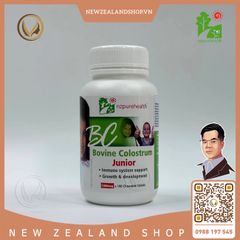 Viên nén kẹo sữa non Nz Pure Health Bovine Colostrum Junior 100 viên
