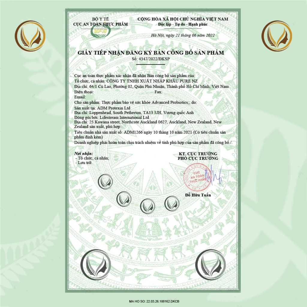 Viên uống men vi sinh, hỗ trợ tiêu hóa, đẹp da Lifestream Advanced Probiotics 30 viên