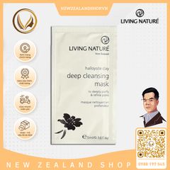 Mặt nạ đất sét Living Nature Deep Cleansing Mask 10 gói