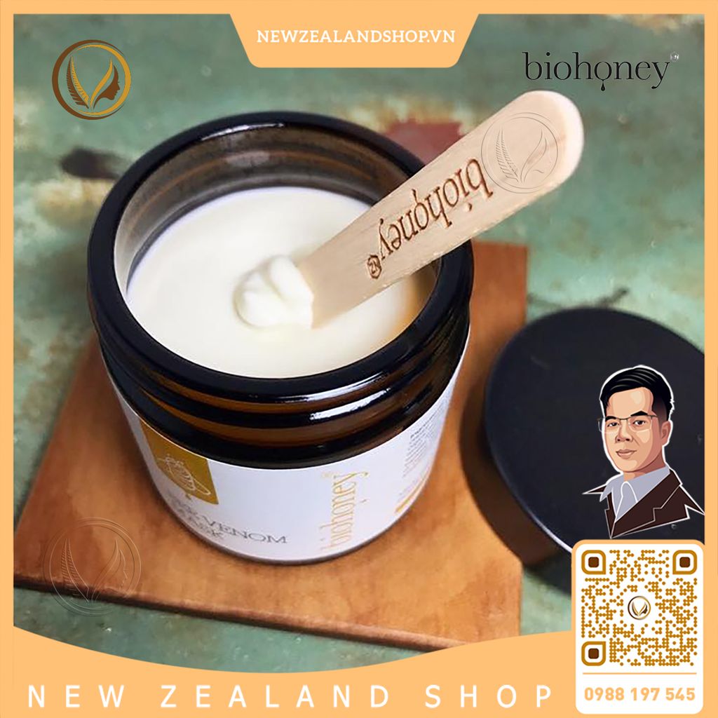 Mặt nạ nọc ong dạng kem giúp săn chắc da Biohoney Bee Venom Mask 50g