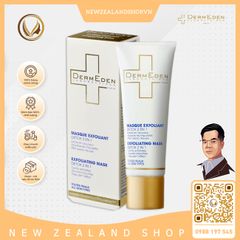 Mặt nạ tẩy tế bào chết Detox 2 trong 1 DermEden Detox 2 In 1 Exfoliating Mask 50ml
