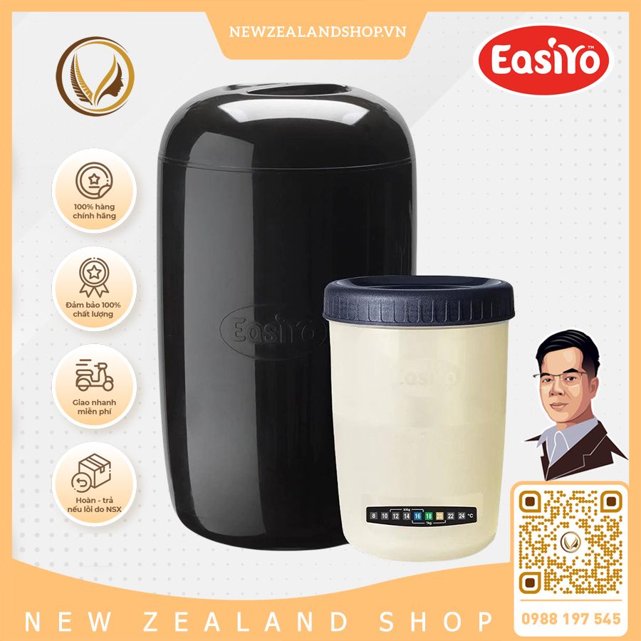 Bột làm sữa chua tươi Hy Lạp vị dâu tây Easiyo Fresh Yogurt Strawberry 230g