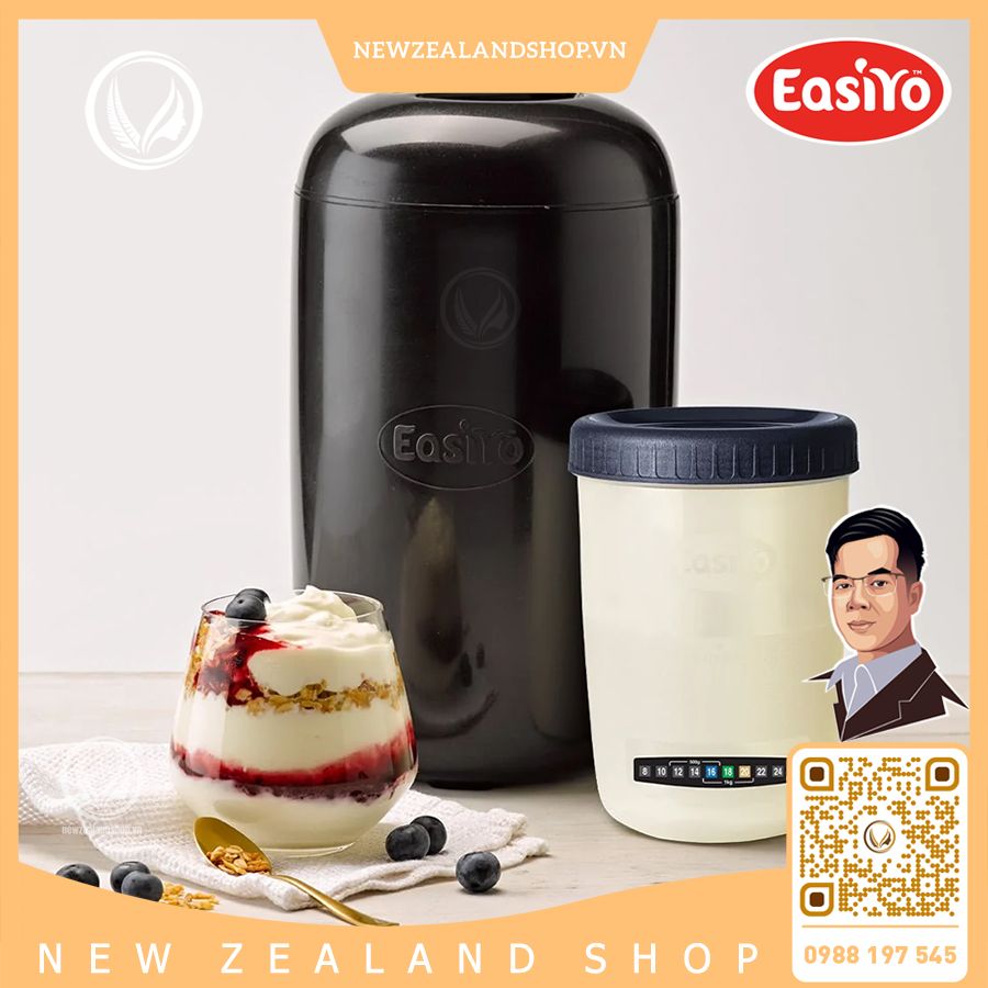 Thùng ủ sữa chua Easiyo Black Yogurt Maker