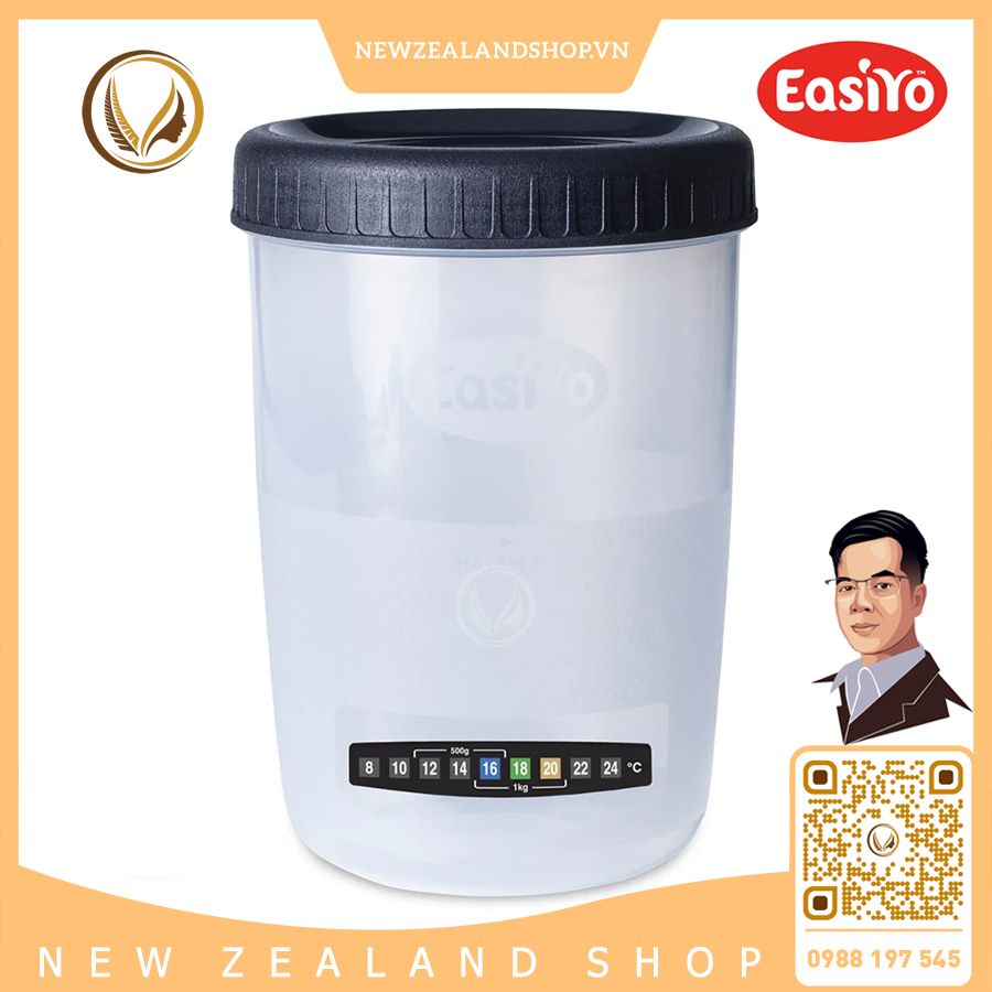 Thùng ủ sữa chua Easiyo Black Yogurt Maker