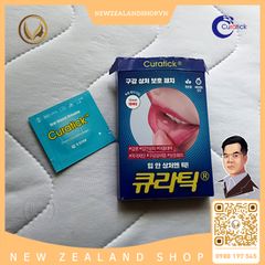 Miếng dán lở loét miệng, nhiệt miệng Curatick Tick! On The Oral Wound 10 miếng