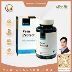 Viên uống giảm suy giãn tĩnh mạch và trĩ VitaFit Vein Protect 30 viên